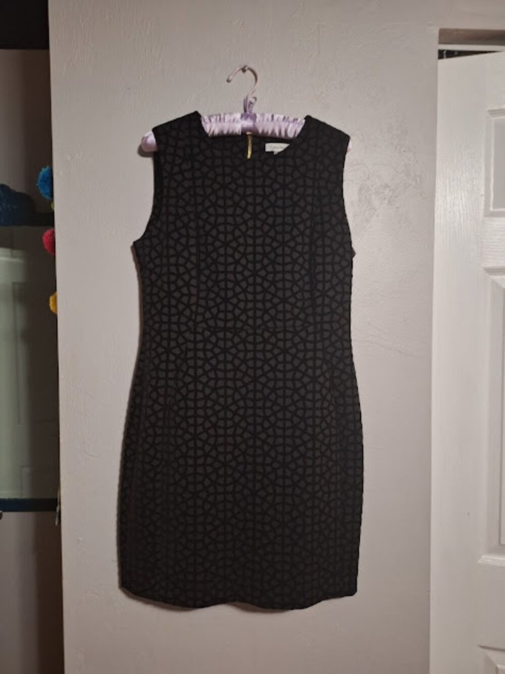 Calvin Klein Black Cocktail Dress Size 12